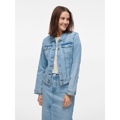 À boutons Veste en jean VILA
