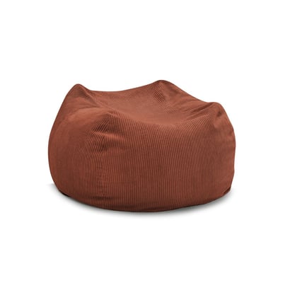 Pouf velours côtelé, VOLTAIRE BOBOCHIC