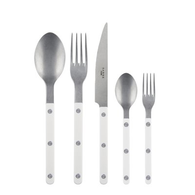 Set de 5 couverts de table, Bistrot Vintage SABRE