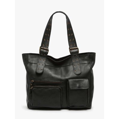 sac à main Cargo cuir BASILIC PEPPER