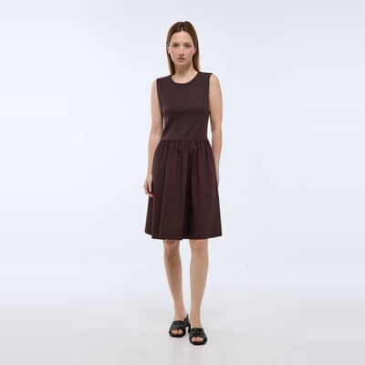 Robe débardeur courte en coton MONOPRIX