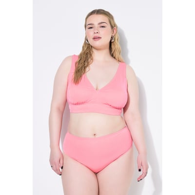 Bas de bikini taille haute, effet pailleté STUDIO UNTOLD