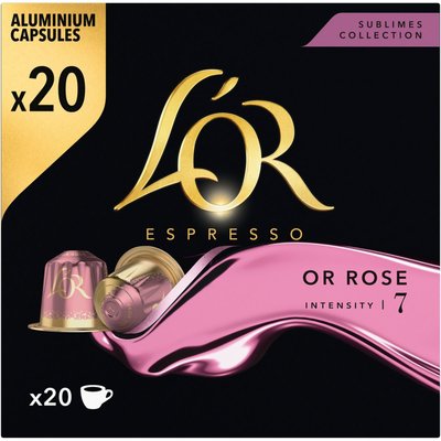 Capsules Rose 20 capsules L'OR