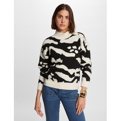 Pull col montant en fine maille MORGAN