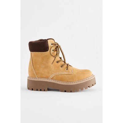 Bottines à lacets et semelle épaisse NEXT