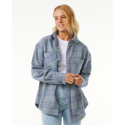 Veste flanelle carreaux femme clearance
