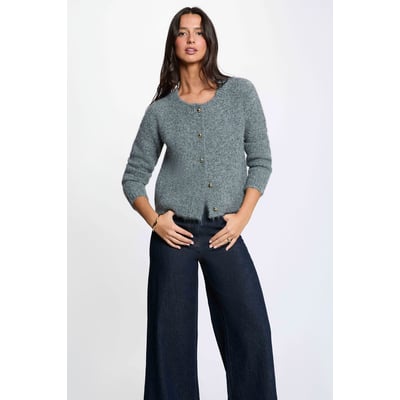 Gilet col rond MORGAN