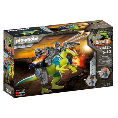 Spinosaure et combattants Dino rise PLAYMOBIL