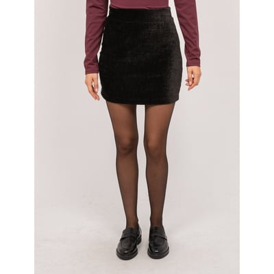 Jupe Courte Velours Taille Haute Xelfie DONA LISA