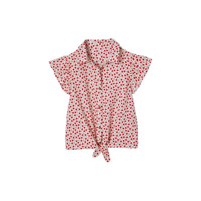 Blouse à nouette en gaze de coton VERTBAUDET