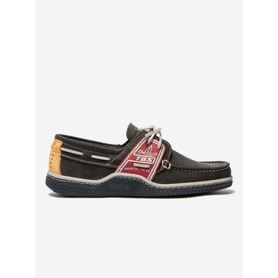 Chaussures bateau bleu marine La Redoute