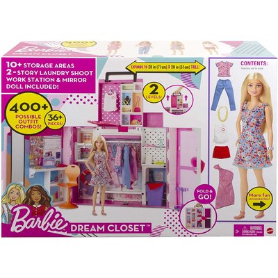 Barbie Armoire de rêves et poupée blonde MATTEL