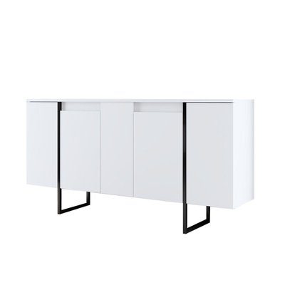 Buffet en aggloméré pieds en métal Luxe HANAH HOME