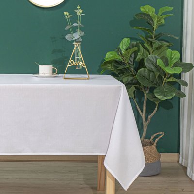 Nappe rectangulaire enduite et anti tache HOME MAISON