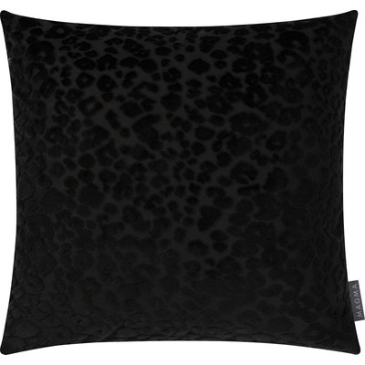 Housses de coussin jacquard velours leopard GEPARDO MAGMA HEIMTEX