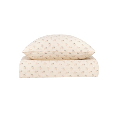 Parure de lit enfant en double gaze de coton lavé WABI-SABI NOBODINOZ