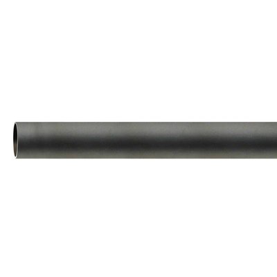 Tube tringle nu noir 2 m x 28 mm HOME MAISON