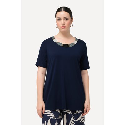 T-shirt à col rond et manches courtes. ULLA POPKEN