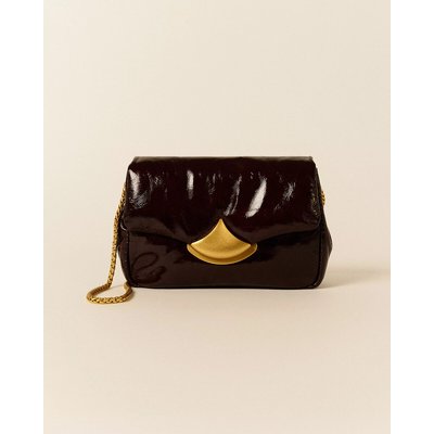 Borsa in pelle verniciata PUFFY S DIVILUZ SESSUN