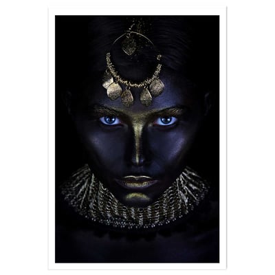 Affiche d'art gold queen HEXOA