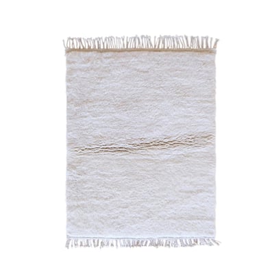 Tapis berbère haut de gamme au toucher doux en laine 118 x 153 cm AFK LIVING