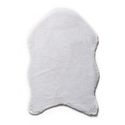 Tapis Polyester Blanc 60x90cm - DÉCORATION DECORATION D’AUTREFOIS
