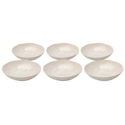 Lot de 6 assiettes creuses en faïence, ORGANIC KARE DESIGN