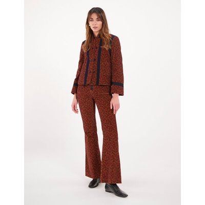 Veste Phoebe imprimé rouille INES DE LA FRESSANGE PARIS
