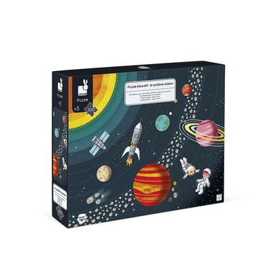 Puzzle Éducatif Système Solaire 100 Pièces JANOD