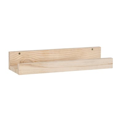 Etagère murale en pin massif - L40 x H7 cm CALICOSY