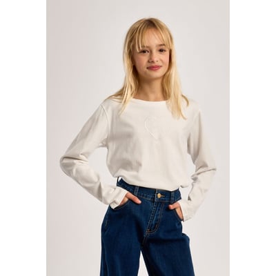 T-shirt manches longues, détail dentelle MOLLY BRACKEN GIRL
