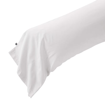 Taie de traversin en percale de coton Perrine EDEN
