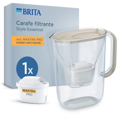 Carafe filtrante Essential sable BRITA