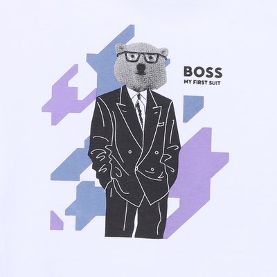 T-shirt avec imprimé BOSS KIDSWEAR