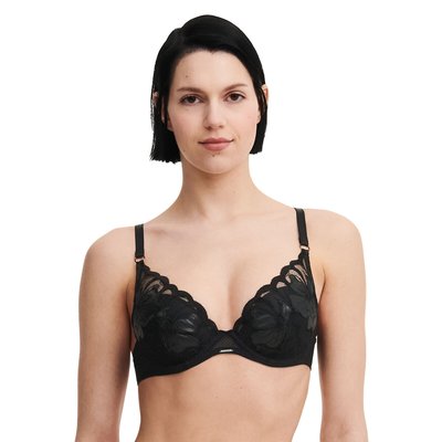 Bügel-BH Fleurs Signature mit tiefem Dekolleté CHANTELLE