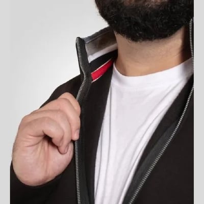 Veste polaire motif/style logo brodé JOHNSON DUKE