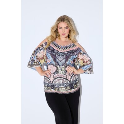 Blouse à bretelles. Épaules nues. ULLA POPKEN