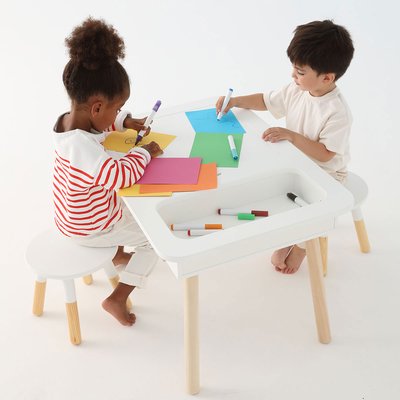 Table de jeux 4 en 1 bois OXYBUL 