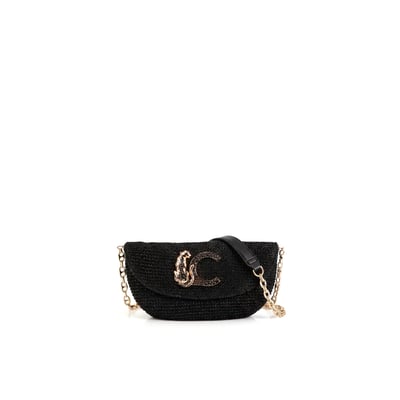 Sac à bandoulière tressé avec logo panthère LOLA CASADEMUNT