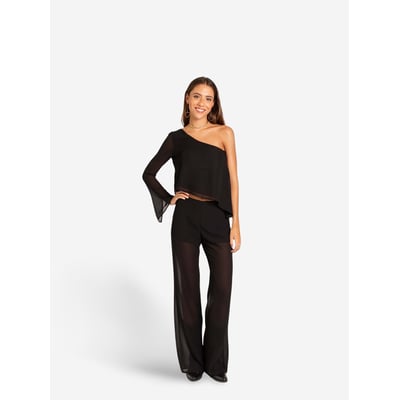 Pantalon long avec transparence THE-ARE
