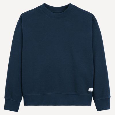 Sweat col rond en molleton LA REDOUTE COLLECTIONS
