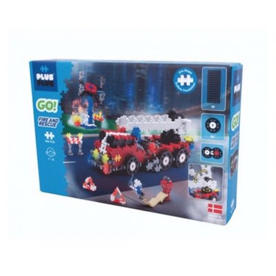 Go pompier 500 pieces. PLUSPLUS