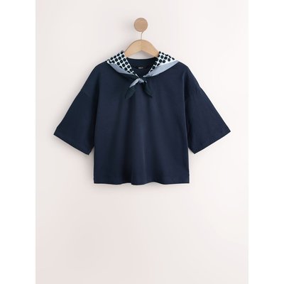 T-shirt ras du cou manches courtes et foulard NEXT