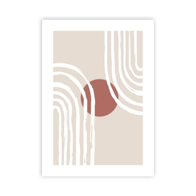 Affiche papier imprimé arche sans cadre FADO FUTURE HOME