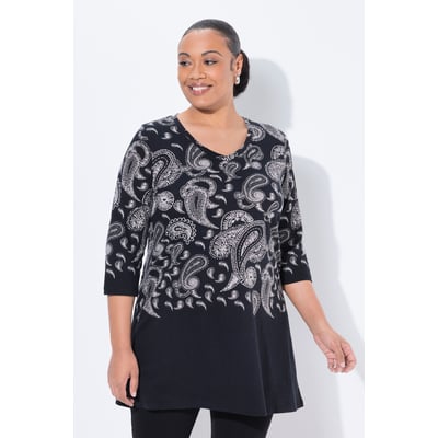 T-shirt long à motif imprimé ULLA POPKEN