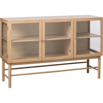 Vitrine basse trois portes NULLET RECOLLECTION