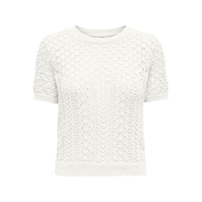 Pull col rond manches courtes ONLY