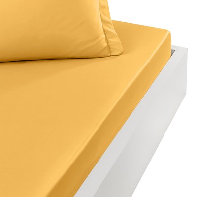 Drap housse en percale de coton bonnet 30 cm SOFT PERCALE SENSEI MAISON