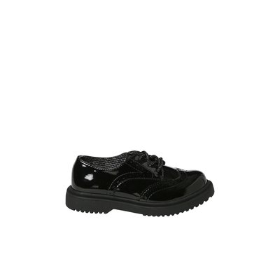Derbies vernies semelle crantée enfant VERTBAUDET