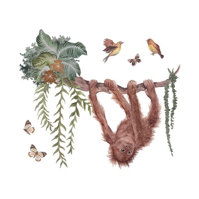 Stickers XL orang-outan, UTAN LILIPINSO